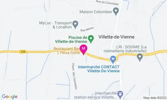 Localisation Restaurant  Ô Cévennes