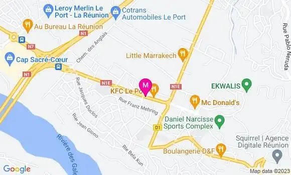Localisation Pizzeria Mon Zarlor