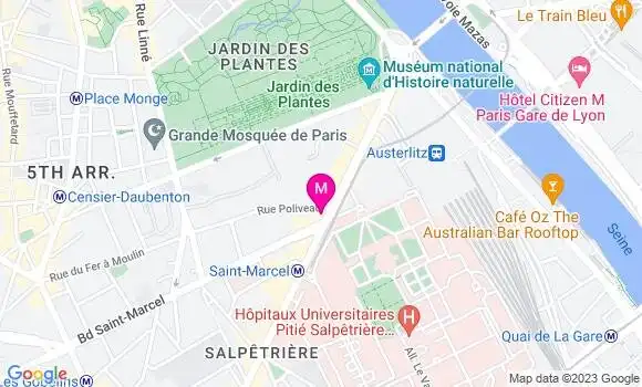Localisation Restaurant  La Maison du Boulevard