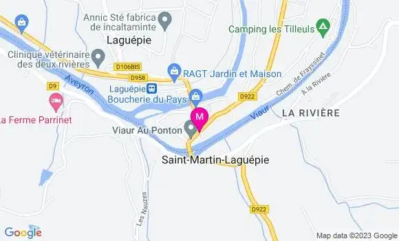 Localisation Restaurant  Chez Wam