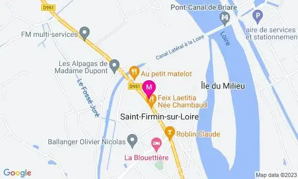 Localisation Restaurant  Au Petit Matelot