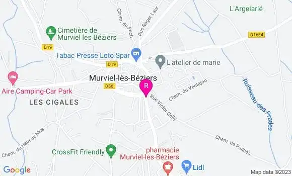 Localisation Restaurant  Le Nouvel