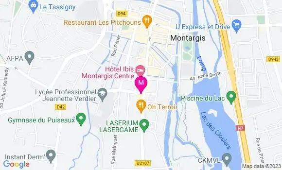Localisation Restaurant Japonais Tomiya