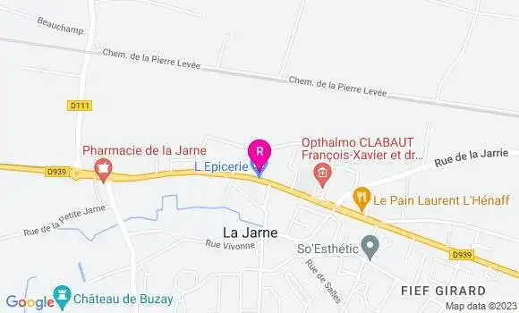 Localisation Restaurant  Le Rendez Vous