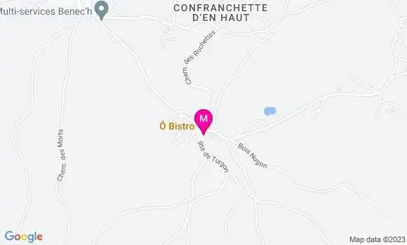 Localisation Bistrot O Bistro