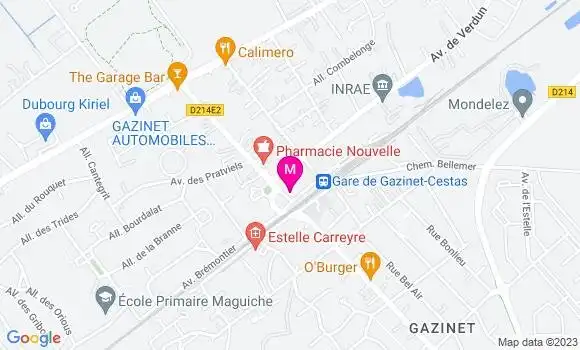 Localisation Restaurant  La Cabane du Voyageur