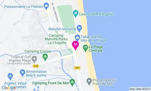 Localisation Brasserie Maurice