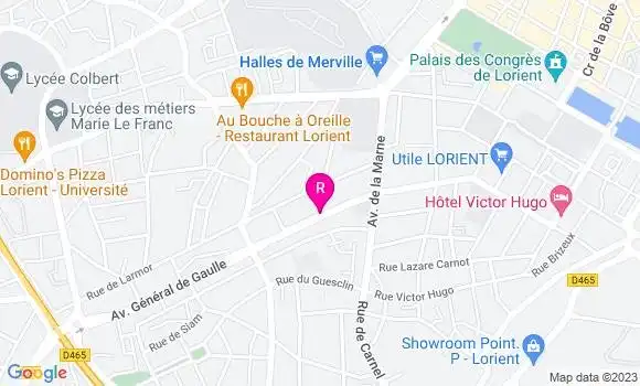 Localisation Restaurant  Wally