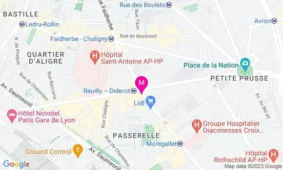 Localisation Brasserie Les Argentiers