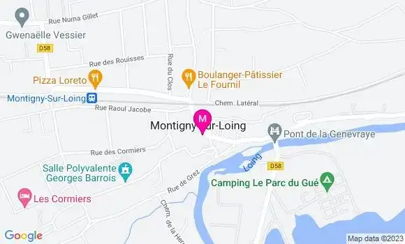 Localisation Restaurant  Le Div