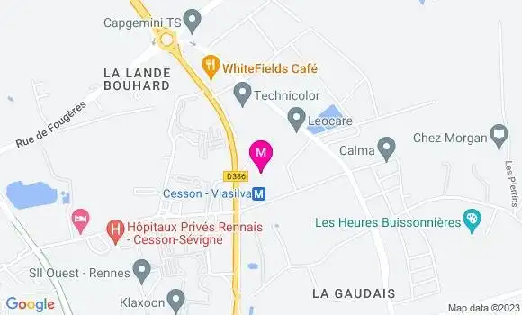 Localisation Crêperie B8