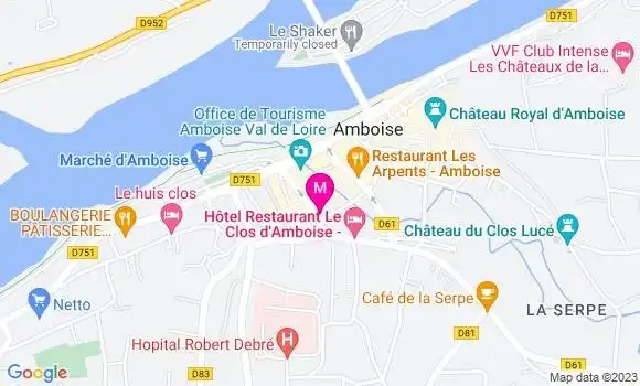 Localisation Restaurant Hôtel Hôtel Chaptal