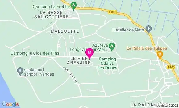 Localisation Auberge Manusurf House