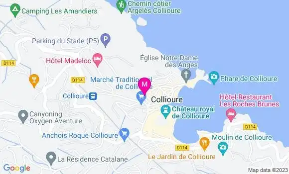 Localisation Restaurant  La Casa Figuères