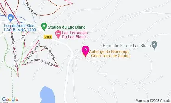 Localisation Restaurant  Le Mille Mètres