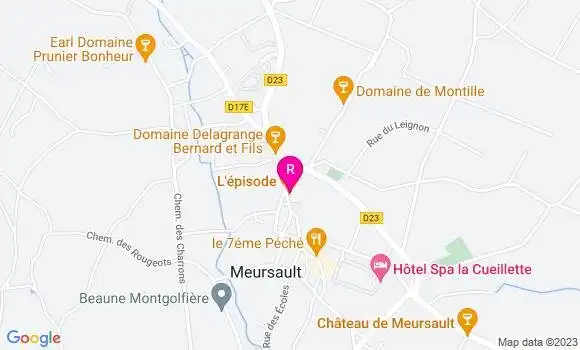 Localisation Restaurant  L
