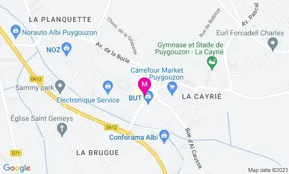 Localisation Restaurant Bar Le Garban