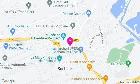 Localisation Restaurant  Le Prince
