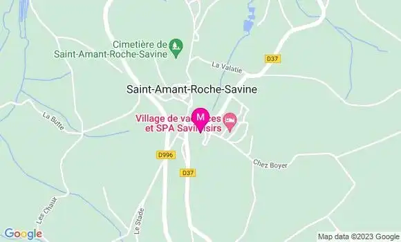 Localisation Restaurant  Le Savine