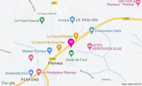Localisation Restaurant  L
