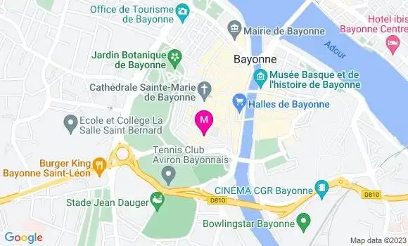 Localisation Restaurant Bar Le Fandango
