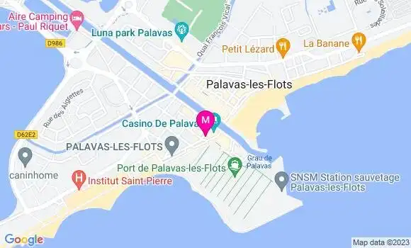 Localisation Restaurant  Le Corsaire