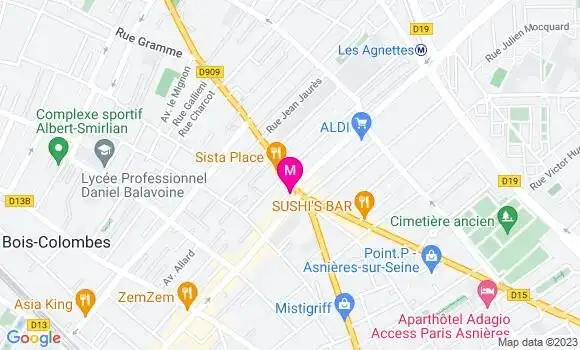 Localisation Restaurant  O