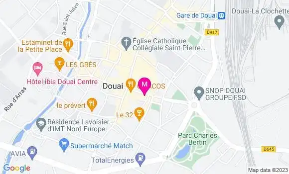 Localisation Restaurant  Au Temps des Cerises
