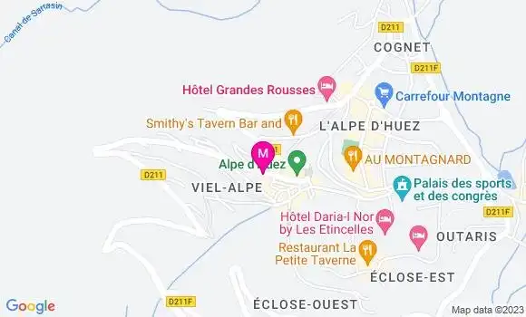 Localisation Restaurant  La Lanterne