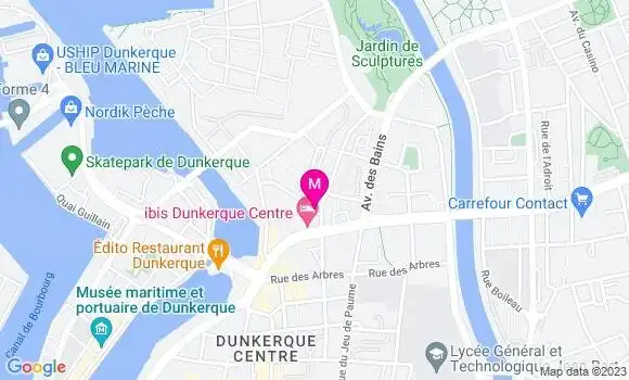 Localisation Brasserie Dnc Bar