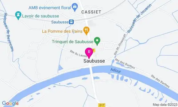 Localisation Restaurant Bar Chez Ninou