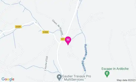 Localisation Restaurant  L