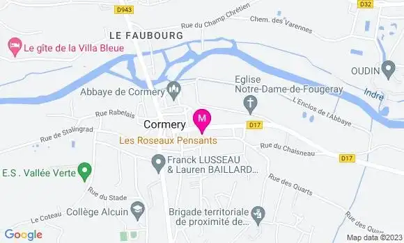 Localisation Restaurant  Les Roseaux Pensants