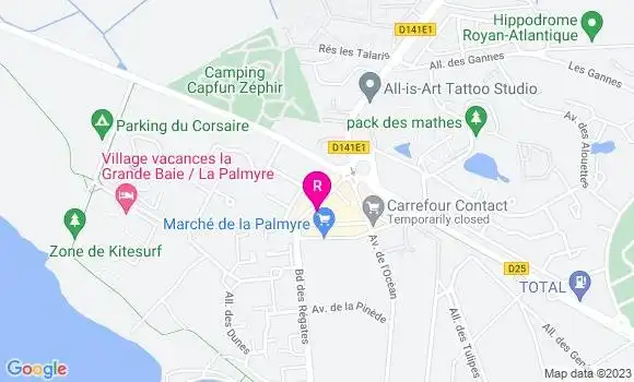 Localisation Restaurant  Les Copains d