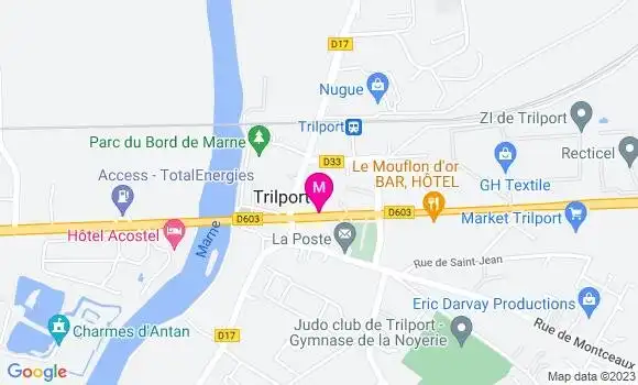 Localisation Pizzeria El Maestro
