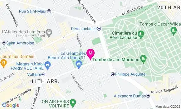 Localisation Restaurant  L