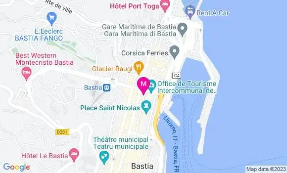 Localisation Restaurant  Pignatone