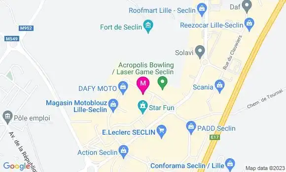 Localisation Restaurant  Au Trianon