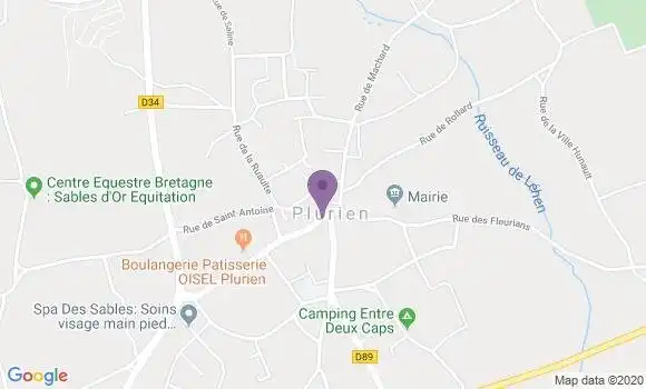 Localisation Restaurant  La Himbert