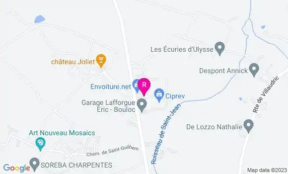 Localisation Restaurant Bar Le Sky