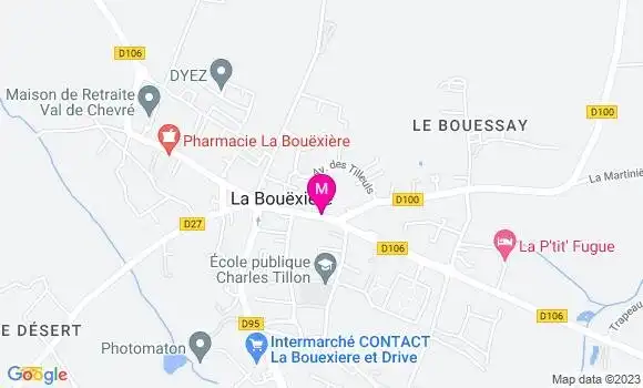 Localisation Le Bistrot des Saveurs