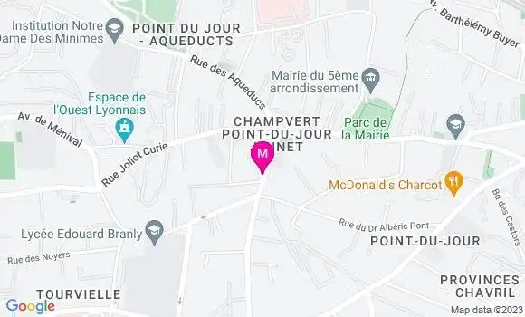 Localisation Restaurant  Les Marionnettes