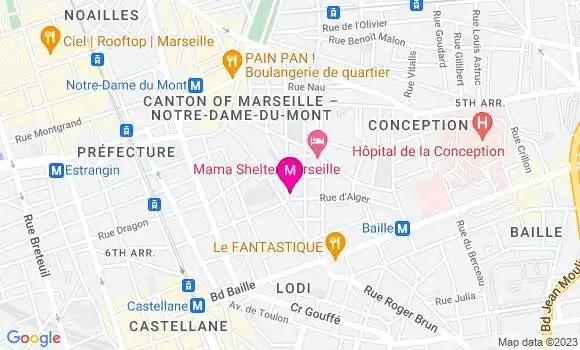 Localisation Restaurant  Copains