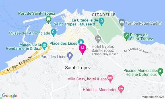 Localisation Restaurant  La Ramade