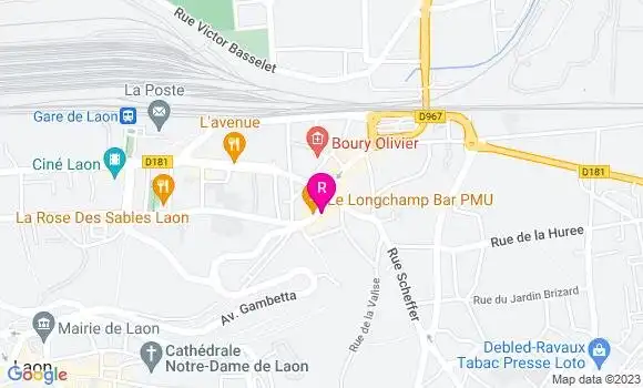 Localisation Le 16 Pizzeria