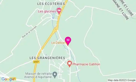 Localisation Restaurant  L