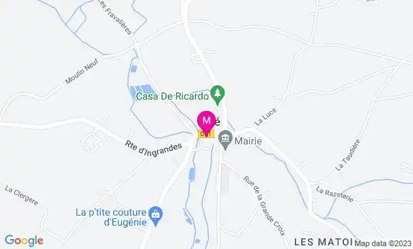 Localisation Restaurant  Le Local