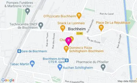 Localisation Restaurant Turc Star Express
