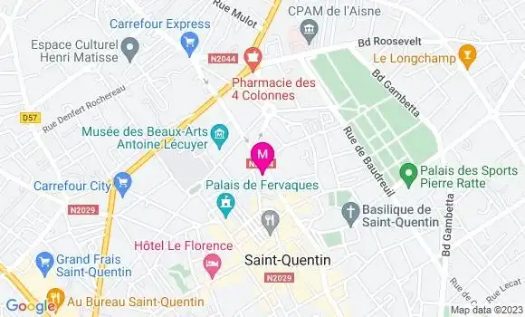 Localisation Restaurant  Le Boudoir