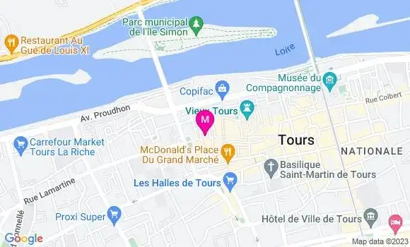 Localisation Restaurant Asiatique Nihao
